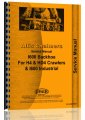 Allis Chalmers I-600 Backhoe For H-4 Hd-4 Crawlers Tractor Service Manual 