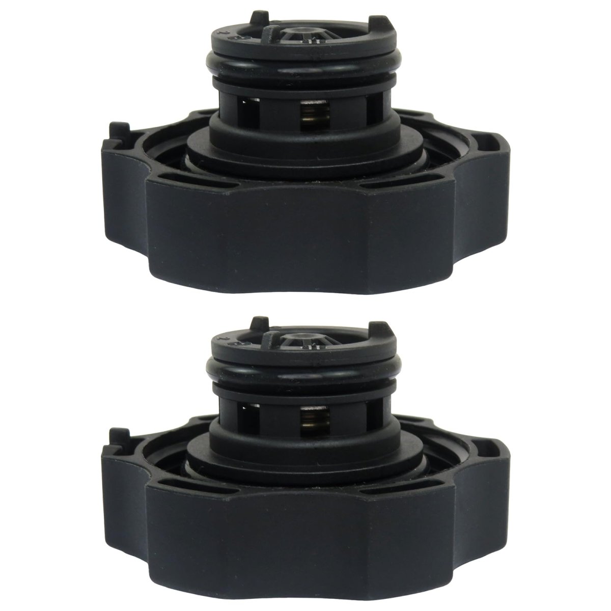 2 Pack Universal Coolant Reservoir Cap For 2014 Chevy Impala Limited Radiator Surge Tank Replaces 13502353 13502509 68249136aa