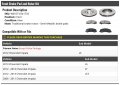 Front Semi Metallic Brake Pad And Rotor Kit Compatible With 2006-2013 Chevy Impala