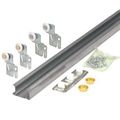Slide-co 161791 Bi-pass Closet Track Kit 2 Door Hardware Pack 48 