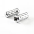 Customadeonly 24 Chrome Truck Spline Lug Nuts 14x1 5 Acorn Xl Long Tall And Socket Key Length1mm -zinc Plated Compatbile For