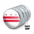 Washington D C The District Of Columbia Flag Tire Rim Wheel Aluminum Valve Stem Caps