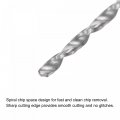 Uxcell Solid Carbide Drill Bits 1 3mm C2 K20 Tungsten Jobber Straight Shank Drilling Tool For Stainless Steel Aluminum Iron