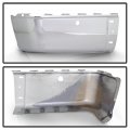 Acanii For 2007-2013 Chevy Silverado 1500 Gmc Sierre Chrome Steel Rear Bumper End Cap W Holes Driver Side Only