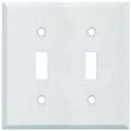 Jackson-deerfield Mfg 8wk102 Pro-white Steel Wrinkle Wall Plate 