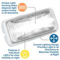 Lumitronics Mini Thin Line 37 Series Sealed Led Marker Clearance Light Clear Lens Clearly Mark Your Rv Camper Trailer Or 5th 