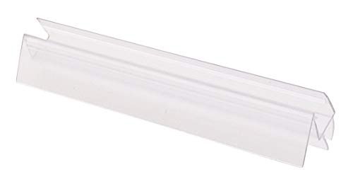 Crl P990ws36 Clear Co-extruded 36 Bottom Wipe With Drip Rail For 3 8 Glass- 10 Box