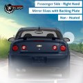 Passenger Right Side Mirror Glass Assembly With Plastic Back Plate Non-heated Compatible 2005-2010 Chevrolet Chevy Cobalt