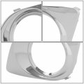 With Fog Lamps To1038133 Front Light Bezel Compatible With Toyota Venza 2009-2012 Driver Left Side Polished Chrome