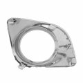 With Fog Lamps To1038133 Front Light Bezel Compatible With Toyota Venza 2009-2012 Driver Left Side Polished Chrome