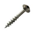 100 Pack Rok Hardware 8 X 1-1 4 Pocket Hole Deck Screws Square Drive Round Washer Head Wood Deep Coarse 