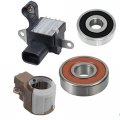 Maniacem Alternator Rebuild Kit Regulator Brushes Bearings For 2007-2009 Equinox Torrent 3 4l Ref Denso 104210-2160 -5070 
