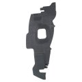 Radiator Support Air Deflector Passenger Side Upper For Toyota Rav4 2009 2010 2011 2012 Replacement 532930r010 To1218103 Black 