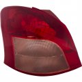 Headlightsdepot Tail Light Left Driver For 2007-2008 Toyota Yaris 