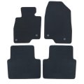 Velour Floor Mats For Mazda 3 2014 2018 Custom Fit Car Carpets With Anti Slip Rubber Backing Soft Waterproof And Dirt Trapping 