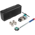 Professional Brake Line Flaring Tool Kit 45 Degree Single Bubble And Double Flares Tubing For 3 16 1 4 5 8 Flare Steel Metal 