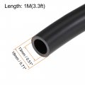 Uxcell Lubricating Oil Hose 13mm 1 2 Id 18mm Od 3 3ft Rubber Water Black