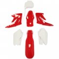 Hecasa Complete Replacement Plastic Kit Compatible With 2003-2007 Honda Cr85r Red White