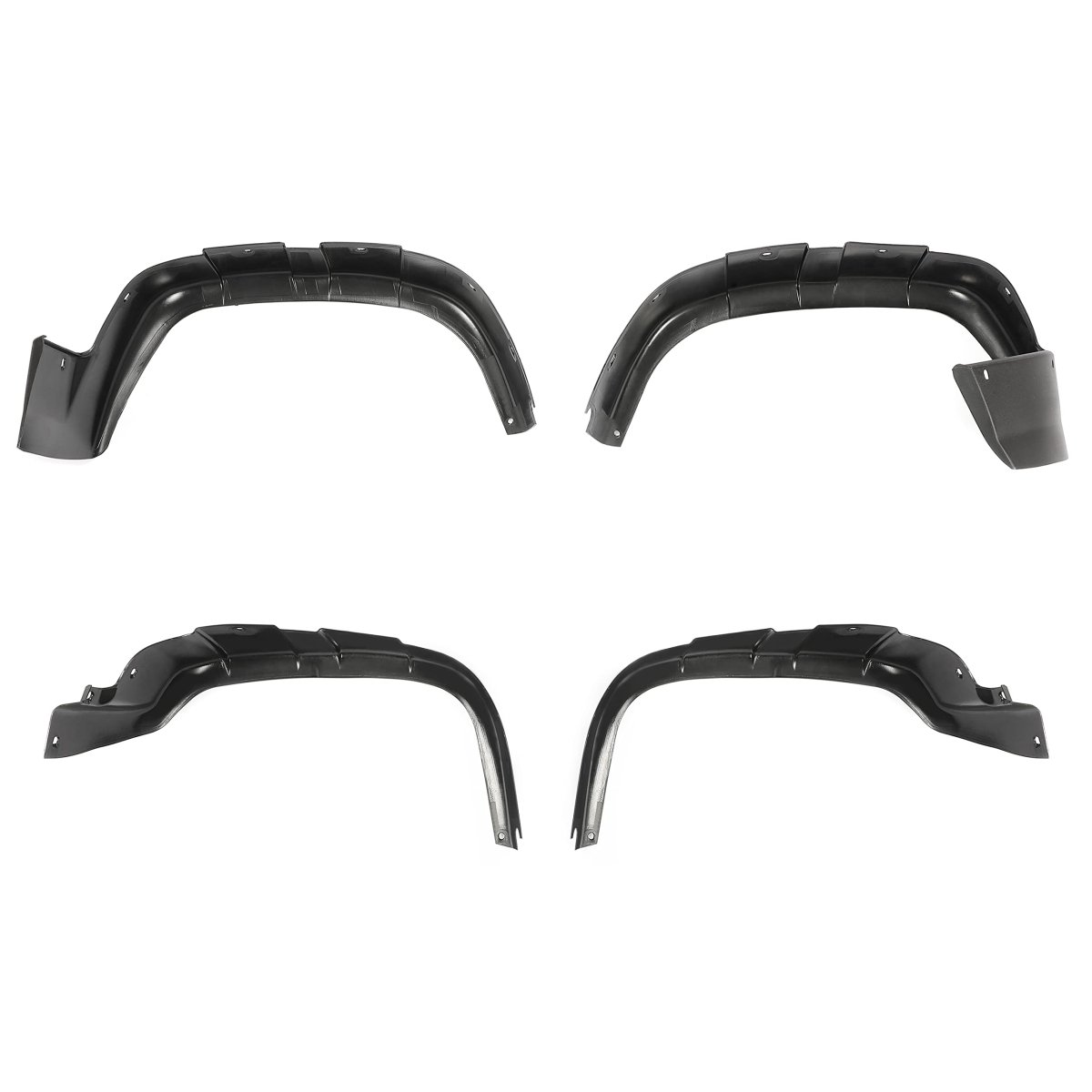 Front And Rear Mud Guard Fender For 1995 To 2004 Trx400 Trx450 Foreman Black Flaps Flares 4 Piece Set With Mounting Hardware