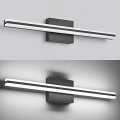Solfart Dimmable Vanity Lights For Bathroom Light Fixtures Over Mirror Modern Matt Black Led