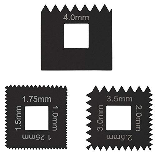Metric Dies Set For 7402 Universal Outside Thread Chaser Heavy Duty Steel Restorer 3 Piece Similar To Otc 202817 Black