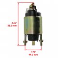 Caltric Starter Solenoid Compatible With John Deere Mower 667a 717a 727a Z810a