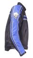 Armored Motorcycle Jacket Black And Blue With Skulls Size 2xl Xx-large 52-54 