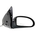 Right Passenger Side Mirror For 2000 To November 28 2001 Ford Focus Manual Remote Textured Black No Fold Part Bap-fo1321179 