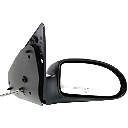 Right Passenger Side Mirror For 2000 To November 28 2001 Ford Focus Manual Remote Textured Black No Fold Part Bap-fo1321179