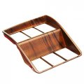 Abs Plastic Peach Wood Grain Headlight Switch Panel Decor Cover Trim For Honda Crv Cr-v 2017-2019
