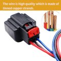 Turn Signal Lights Connector Harness 68083021aa For Ram 1500 2011 2018 0l 6l 3 7l 4 5 Pigtail Plug With 11 8 In Copper Wires