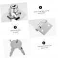 Gadpiparty 1 Set Lock Door Hasp Cabinets Keys Clasp Padlock Key Vintage Lock Bathroom Fire Extinguisher Home Wardrobe Buckle