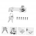 Gadpiparty 1 Set Lock Door Hasp Cabinets Keys Clasp Padlock Key Vintage Lock Bathroom Fire Extinguisher Home Wardrobe Buckle