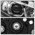 Acanii For Halogen Model 2016-2021 Honda Civic Led Drl Projector Headlight Headlamp Replacement Right Passenger Side