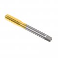 Uxcell Metric Machine Thread Milling Tap M10 X 1 25 H2 Titanium Coated Ti-coated High Speed Steel 3 Straight Flutes Screw
