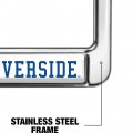 University Of California Riverside Highlanders License Plate Frame Full Size Standard Metal Uv And Water Resistant 12 3 In X 6