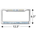 University Of California Riverside Full Size Standard License Plate Metal Frame