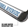 University Of California Riverside Full Size Standard License Plate Metal Frame
