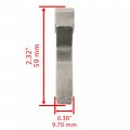 Caltric 3 Primary Clutch Weight Bushing 20-56 Compatible With Polaris Sportsman 700 2002-2006