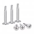Phillips Head Self Tapping Screws 10 X 1-1 4 410 Stainless Steel Drilling Sheet Metal Screw 100pcs 