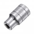 Uxcell 6-point Shallow Socket 1 2 Drive 9mm High Carbon Steel With Chrome Plated Metric For Diy Hand-making Repair Automotive