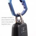 Hamans Titanium D Ring Shackle Keychain Horseshoe Keyring U Shape Car Key Fob Tool Small Large