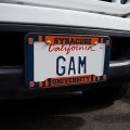 Syracuse University Primary Logo License Plate Tag Frame