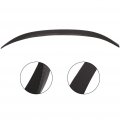 Aintier 1pc Carbon Fiber Spoiler Wing Compatible For 2015-2019 Bmw F16 X6 Glossy Black Rear Trunk Tail