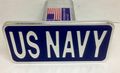 Us Navy Hitch Cover Blue 