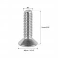 Uxcell M4x14mm Flat Head Machine Screws Phillips Cross Screw 304 Stainless Steel Fasteners Bolts 30pcs
