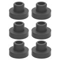 Zreneyfex 6 Pcs 570045500 Fuel Tank Bushing Replacement For Can-am Ds650 Bombardier Traxter 500 Outlander Ski-doo Formula Mxz 