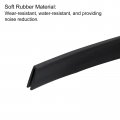 Uxcell U Channel Edge Trim 8 2ft Length Rubber Guard Seal Strip Protector Flat Fit For 0 5-1mm 5 32 W X 43 64 H Black