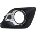 Fog Light Cover For Mitsubishi Outlander Sport Rvr 2011 2012 Passenger Side Chrome Garnish Mi1039113 8321a386 Dot Sae Compliant 