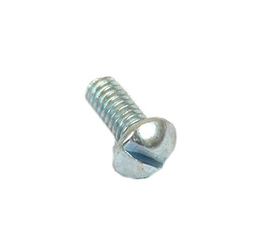 Steel Slot Machine Screw 8-32 X 3 8 Round Head Zinc